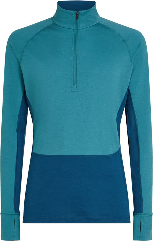 Merino 200 ZoneKnit LS Half Zip - Mens - atlantis / topaz / cb 1