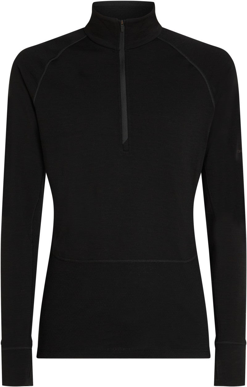 Merino 200 ZoneKnit LS Half Zip - Mens - black 1