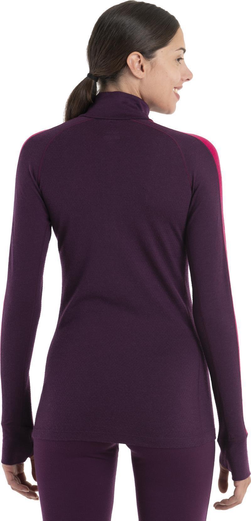 Merino 200 ZoneKnit LS Half Zip - Womens - Nightshade / Electron Pink / CB 3
