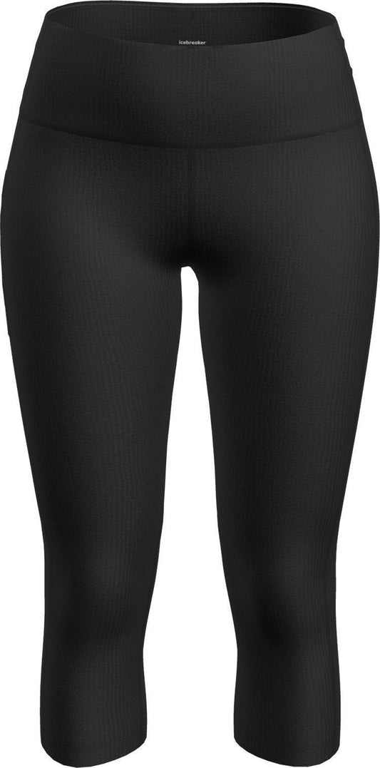 Merino 260 Fastray II 20" High Rise 3/4 Tights - Womens - Black 1