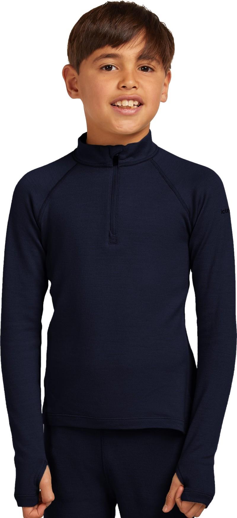 Merino 260 Oasis LS Half Zip - Kids - midnight navy 1