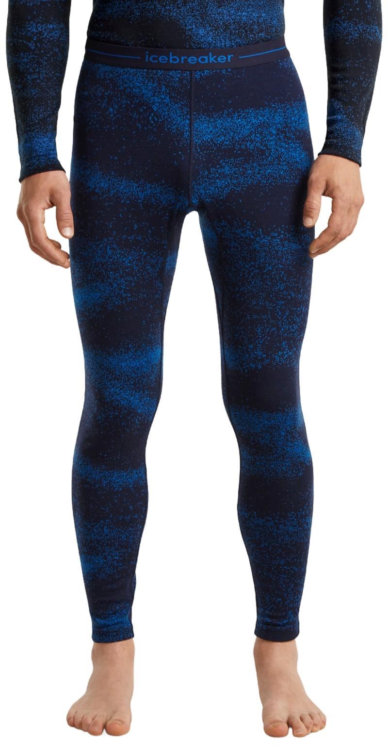 Merino 260 Oasis Vertex Leggings - Chillwave - Mens - midnight navy / lazurite / jaquard 1