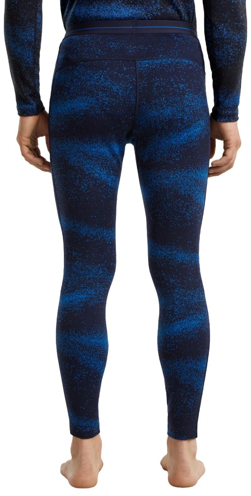 Merino 260 Oasis Vertex Leggings - Chillwave - Mens - midnight navy / lazurite / jaquard 1