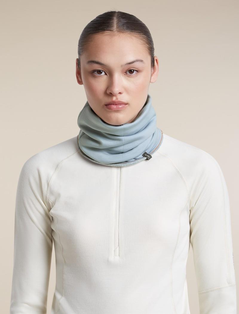 Merino 260 Oasis Vertex Reversible Chute Chillwave - snow / zinc blue / jaquard 1