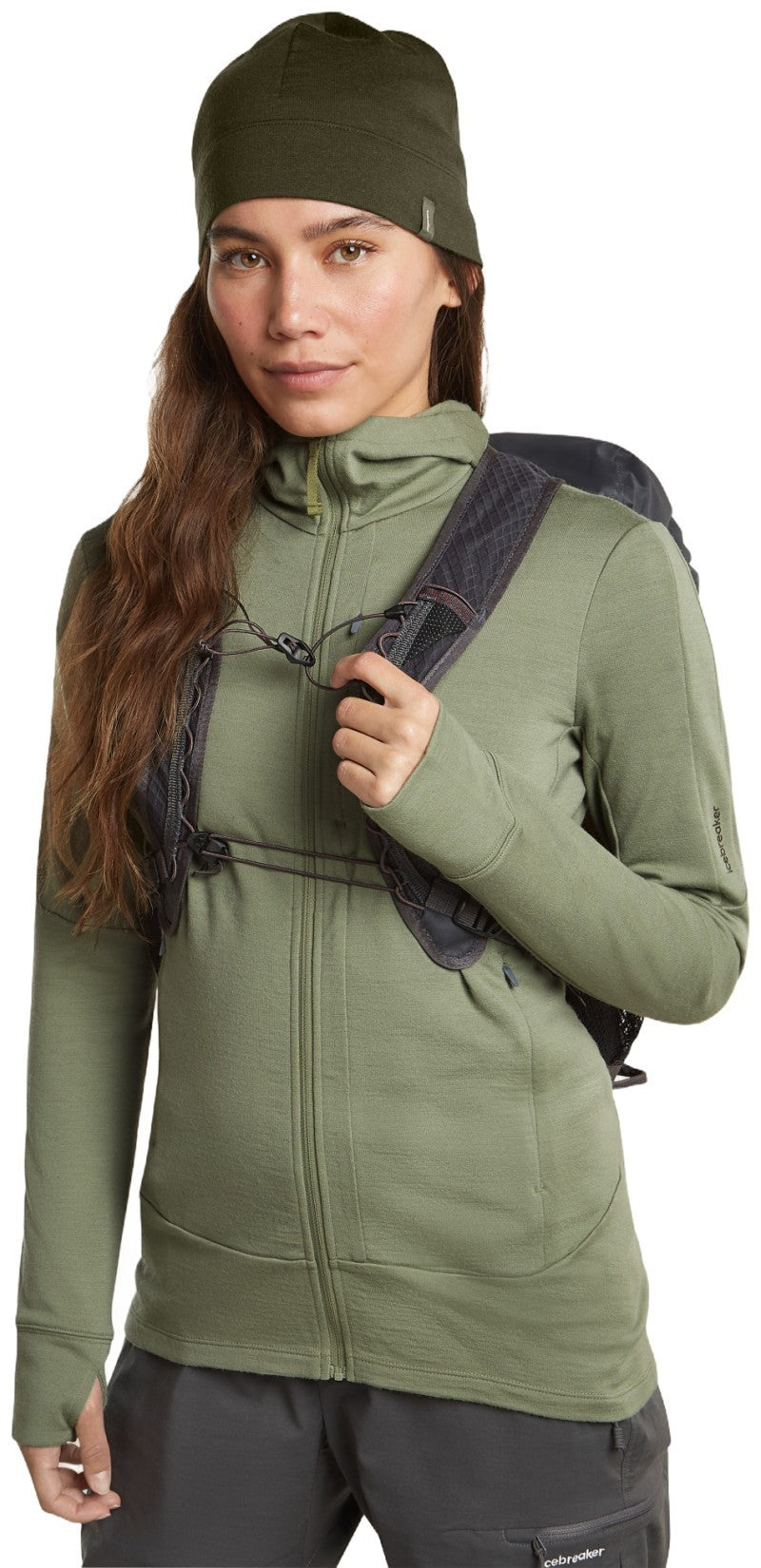 Merino 260 Quantum Beanie - dark loden 1