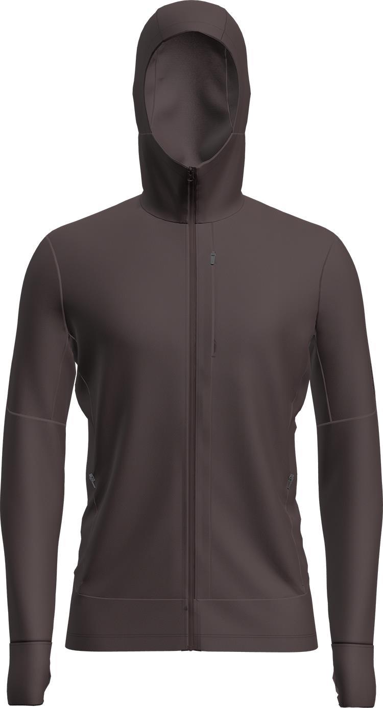 Merino 260 Quantum IV LS Zip Hoodie - Mens - Bittersweet 1