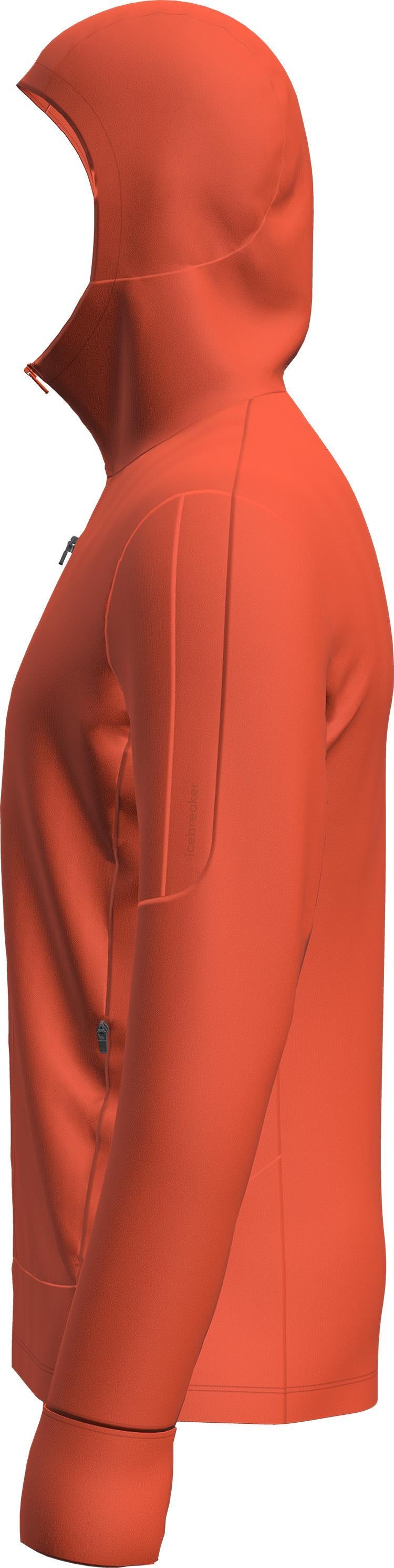 Merino 260 Quantum IV LS Zip Hoodie - Mens - Blaze 2