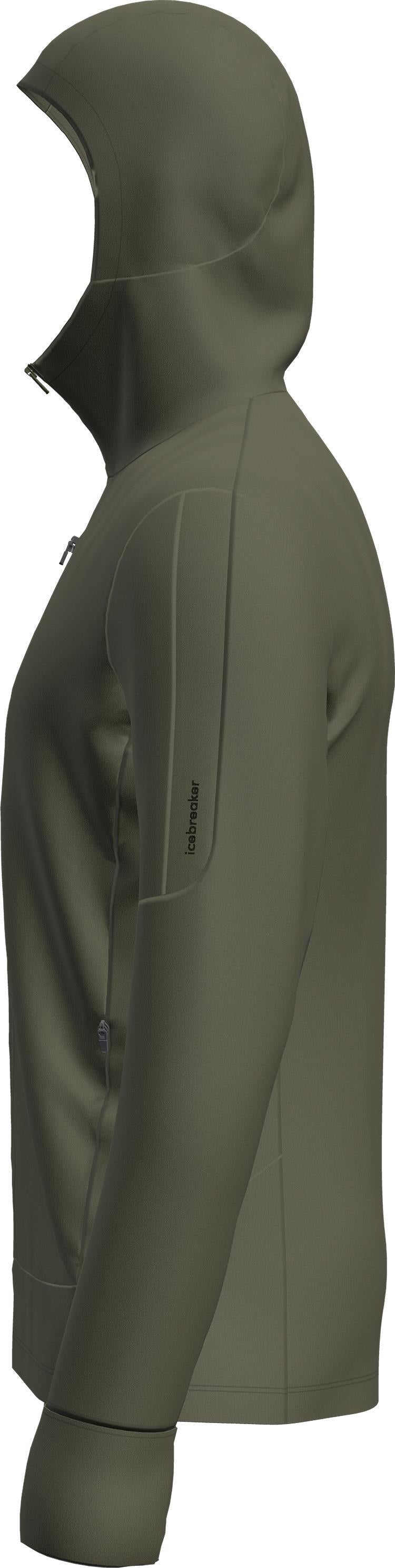 Merino 260 Quantum IV LS Zip Hoodie - Mens - Loden 2