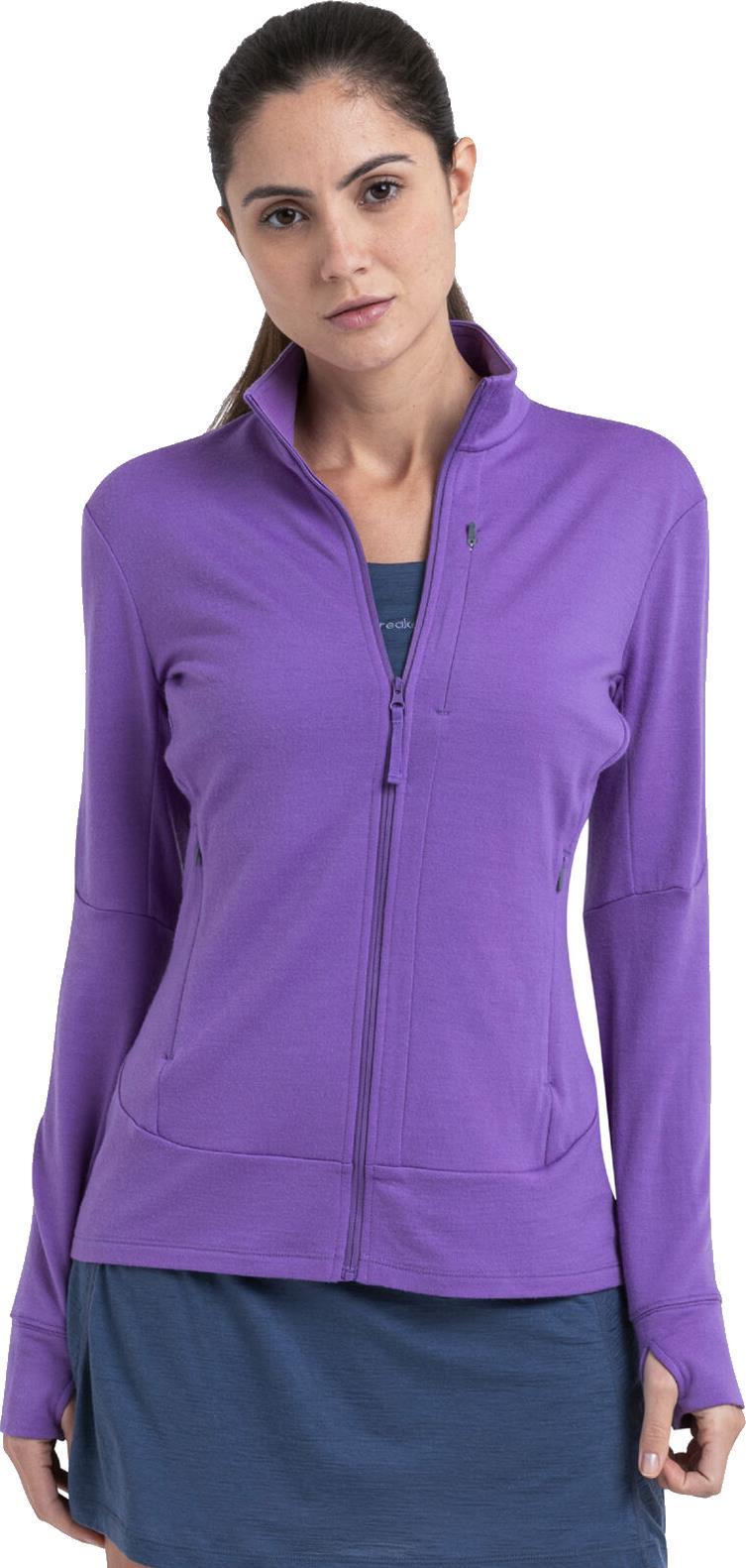 Merino 260 Quantum IV LS Zip - Womens - Baja 1
