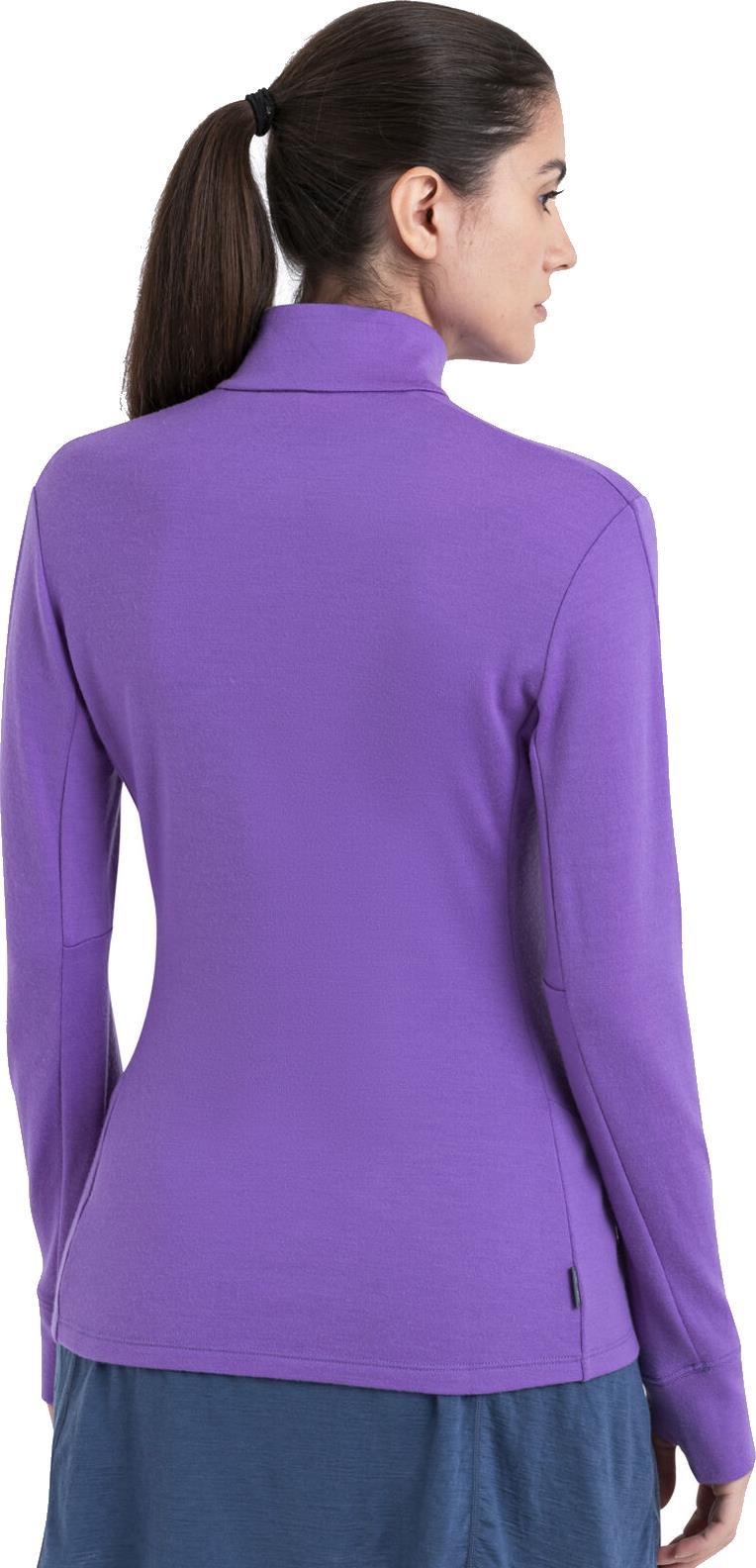 Merino 260 Quantum IV LS Zip - Womens - Baja 2