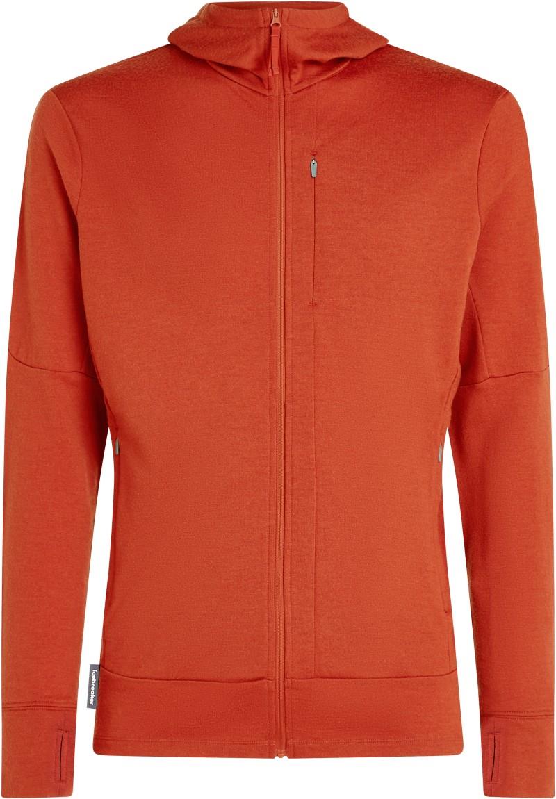 Merino 260 Quantum LS Zip Hoodie - Mens - agate 1