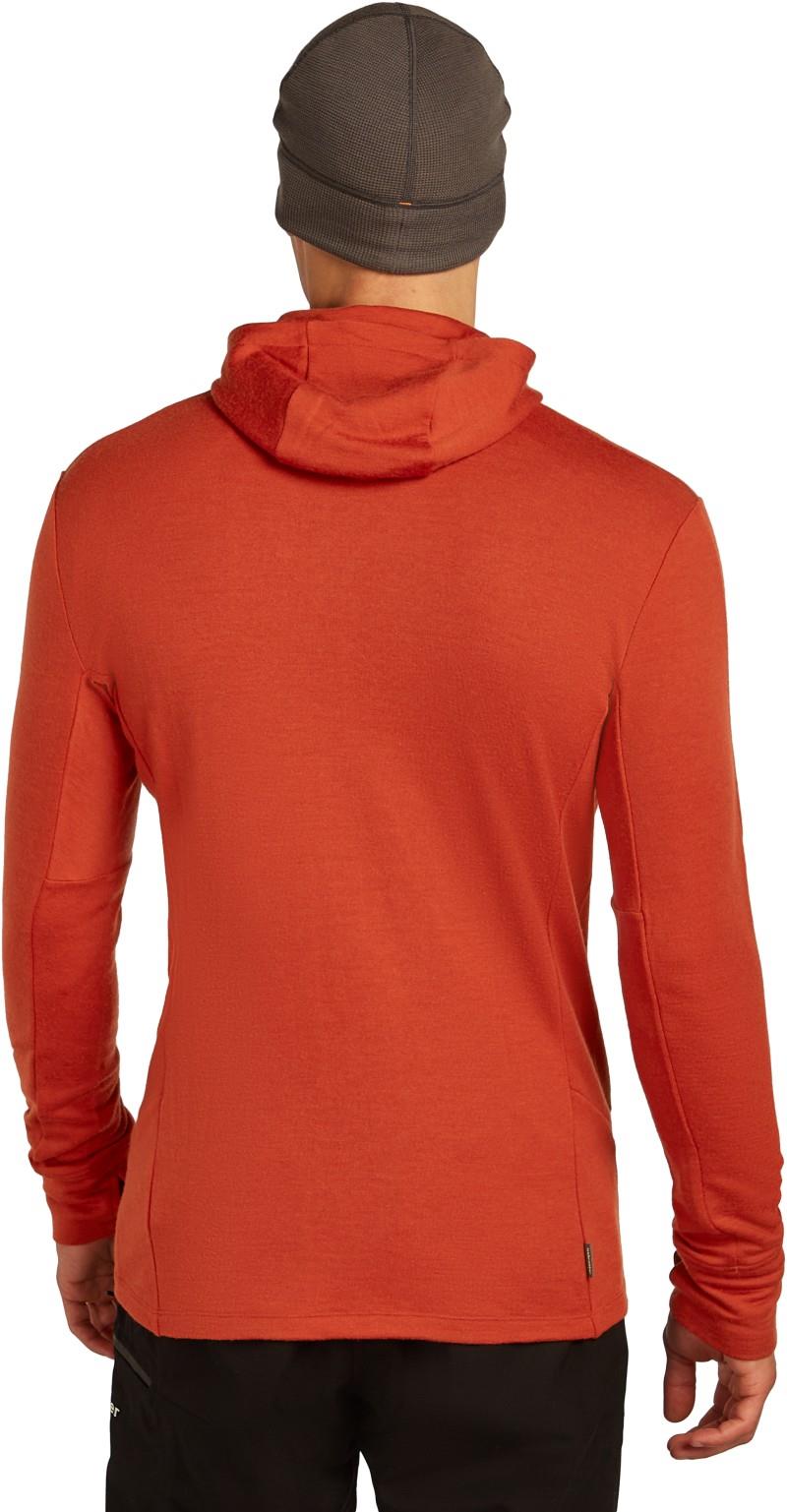 Merino 260 Quantum LS Zip Hoodie - Mens - agate 1