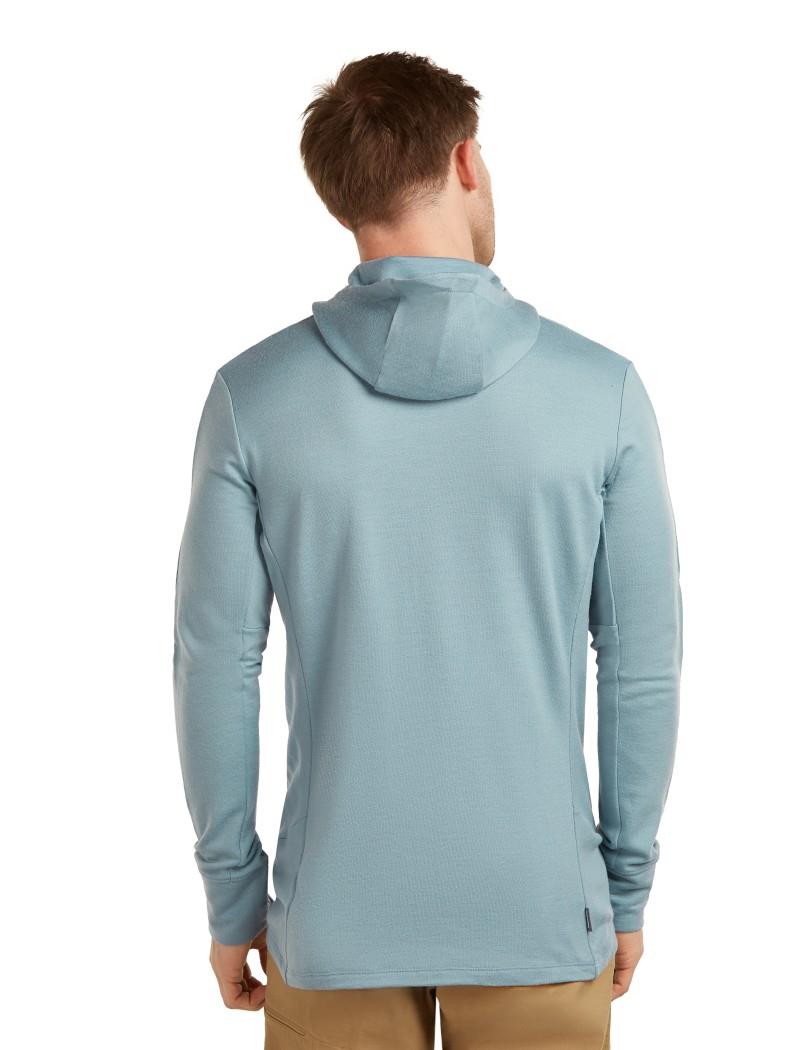 Merino 260 Quantum LS Zip Hoodie - Mens - flint blue 1