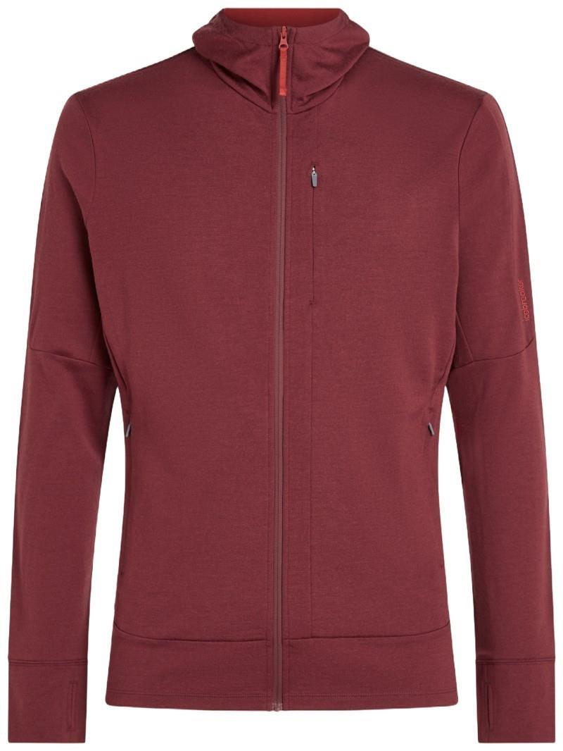 Merino 260 Quantum LS Zip Hoodie - Mens - port / agate 1