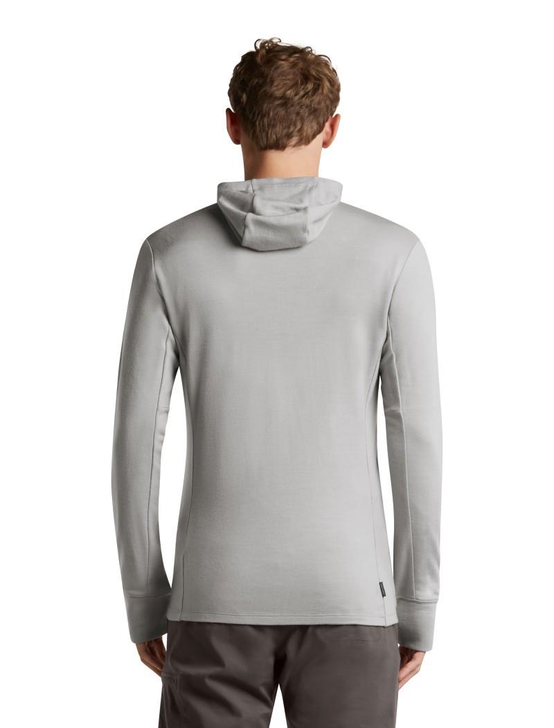 Merino 260 Quantum LS Zip Hoodie - Mens - proto grey 1