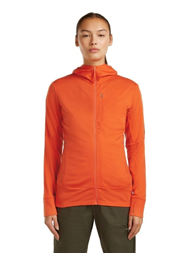 Merino 260 Quantum LS Zip Hoodie - Womens - fervid 1