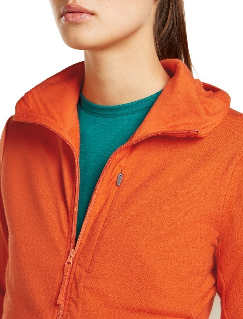 Merino 260 Quantum LS Zip Hoodie - Womens - fervid 1