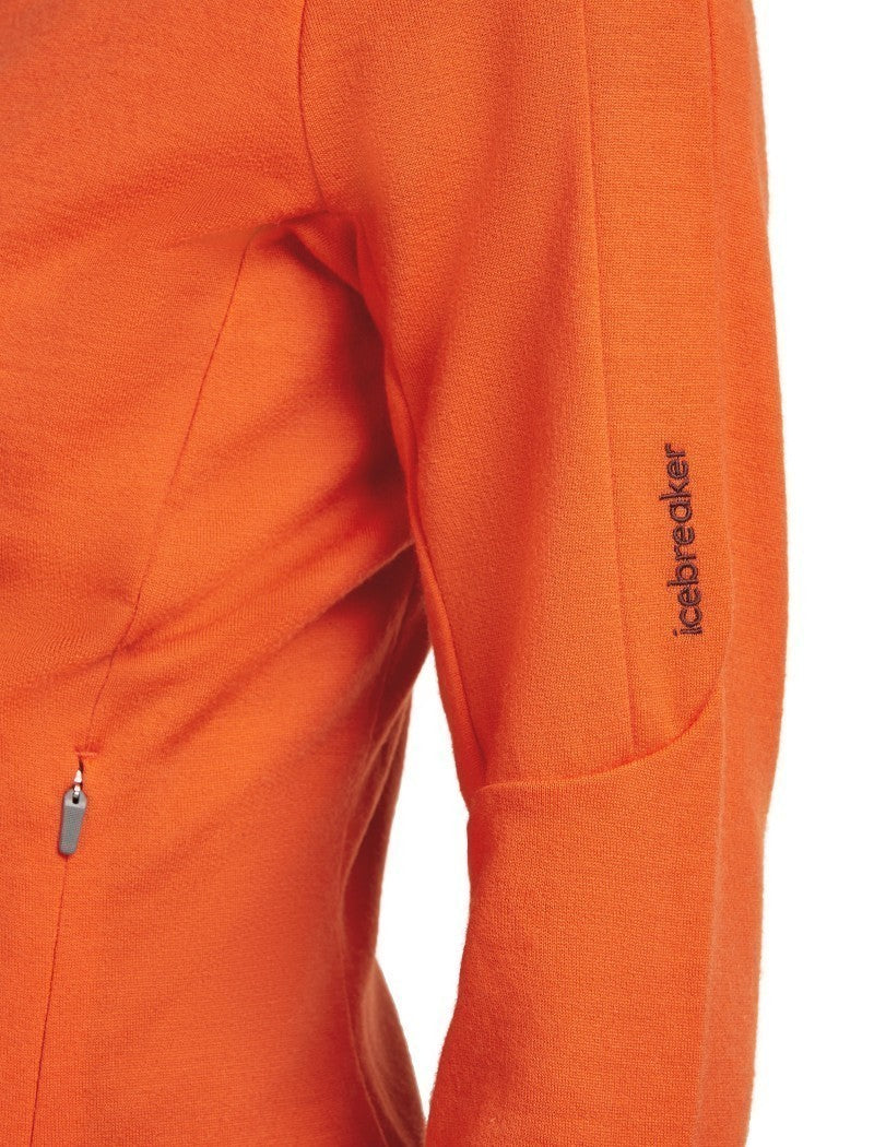 Merino 260 Quantum LS Zip Hoodie - Womens - fervid 1