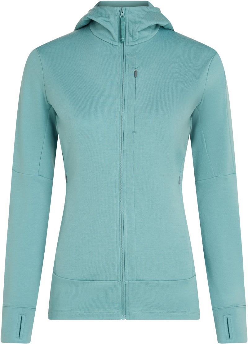 Merino 260 Quantum LS Zip Hoodie - Womens - hydro 1