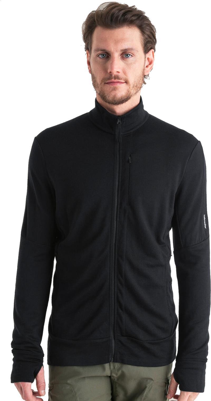 Merino 260 Quantum LS Zip - Mens - black 1