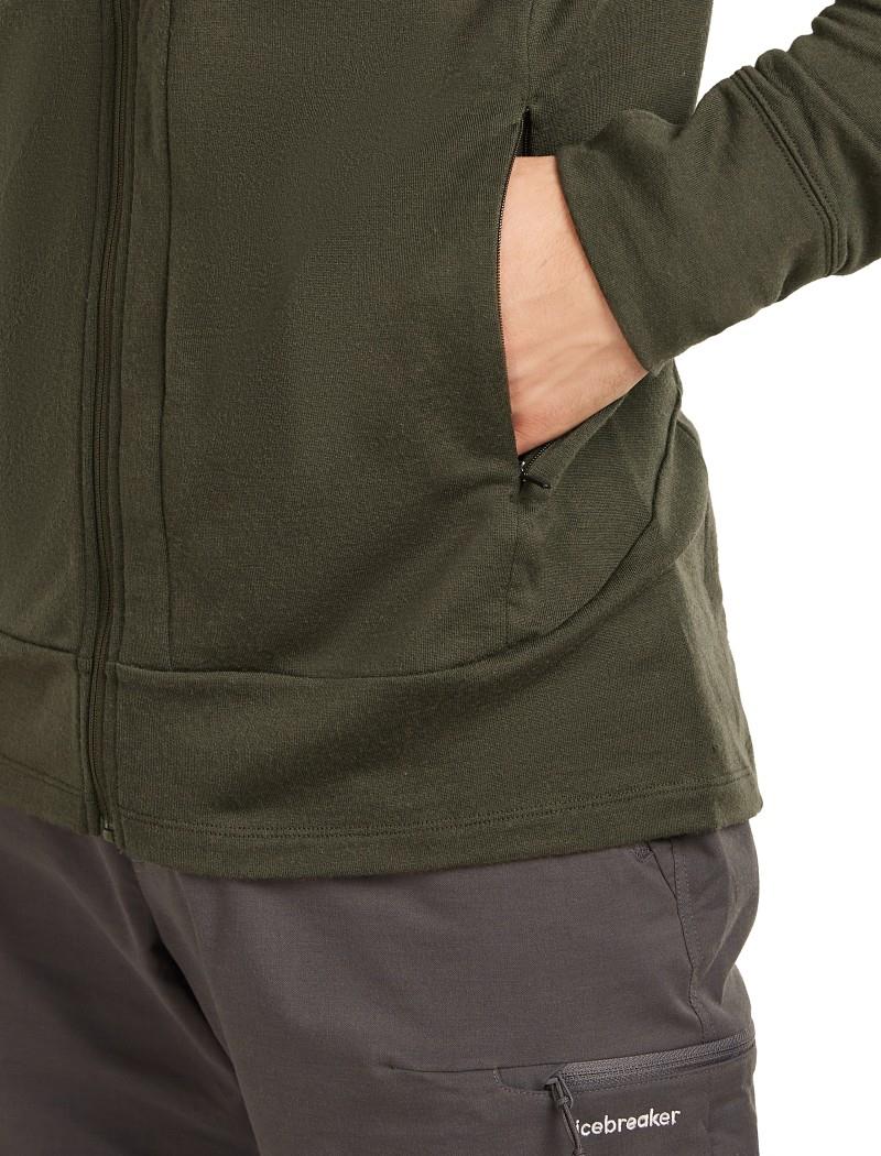 Merino 260 Quantum LS Zip - Mens - dark loden 1
