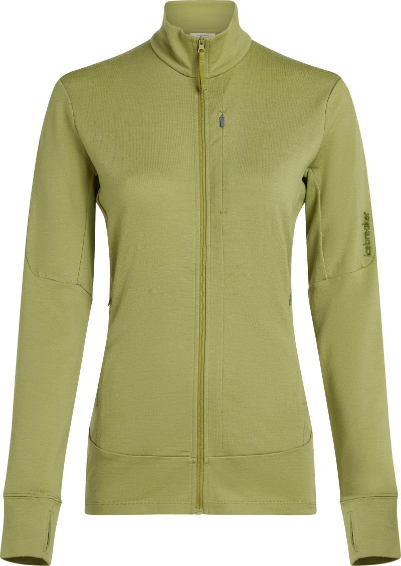 Merino 260 Quantum LS Zip - Womens - olive 1