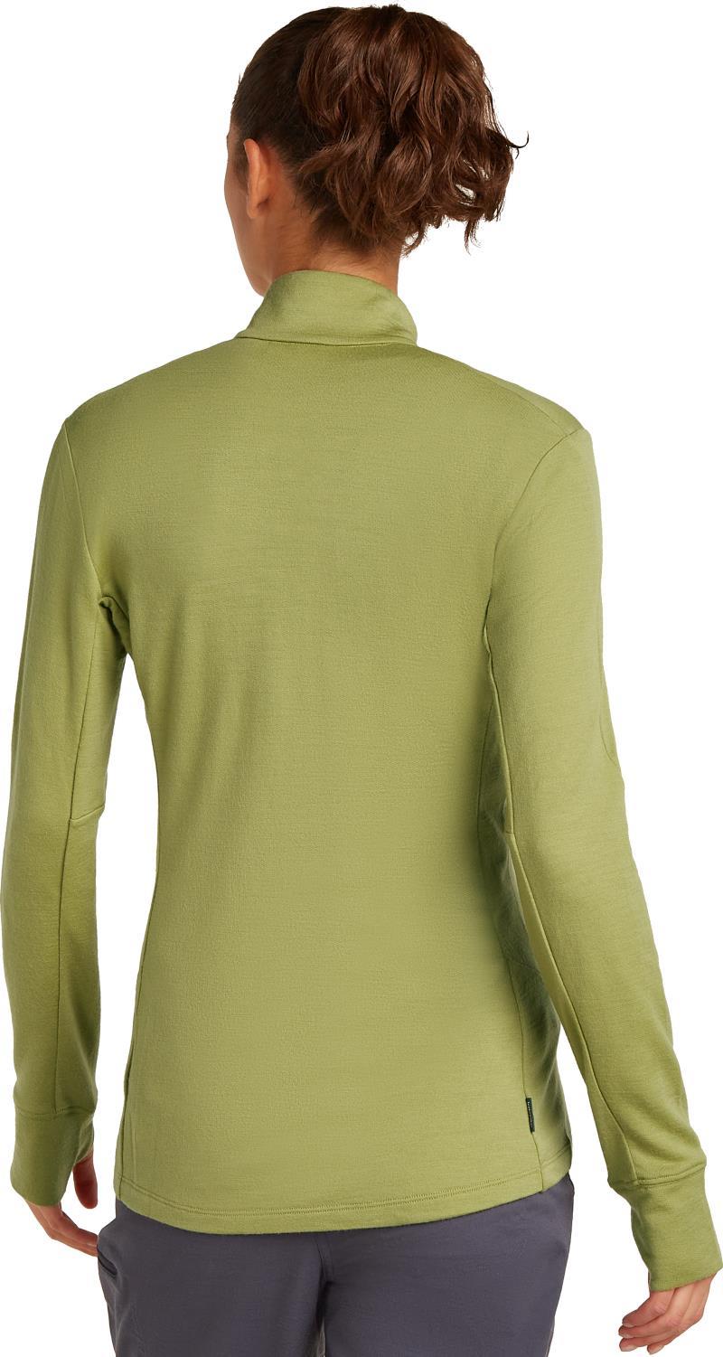 Merino 260 Quantum LS Zip - Womens - olive 1