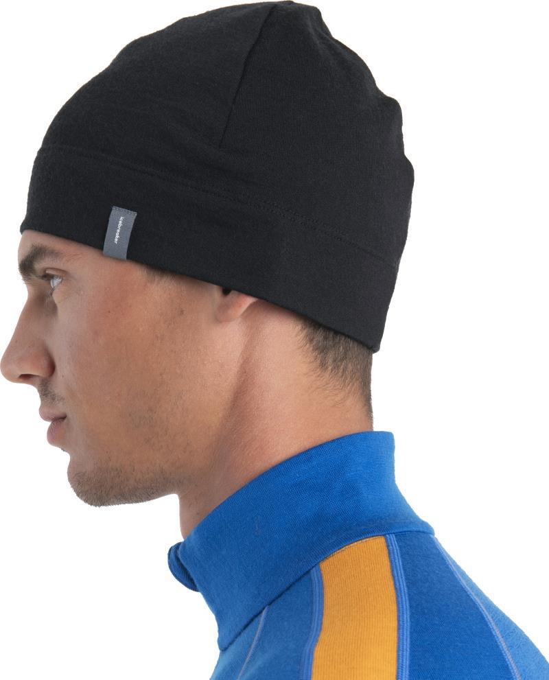 Merino 260 Ridge Beanie - black 1
