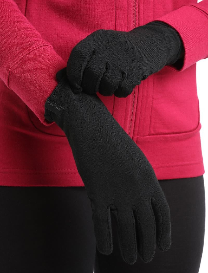 Merino 260 Tech Glove Liners - black 1
