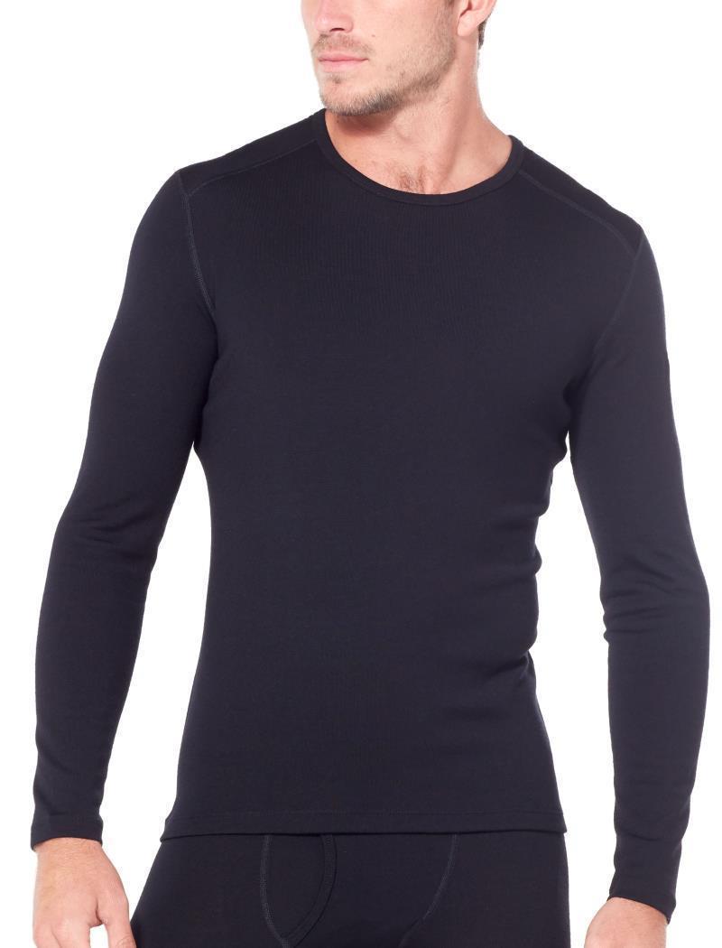 Merino 260 Tech LS Crewe - Mens - Black 1
