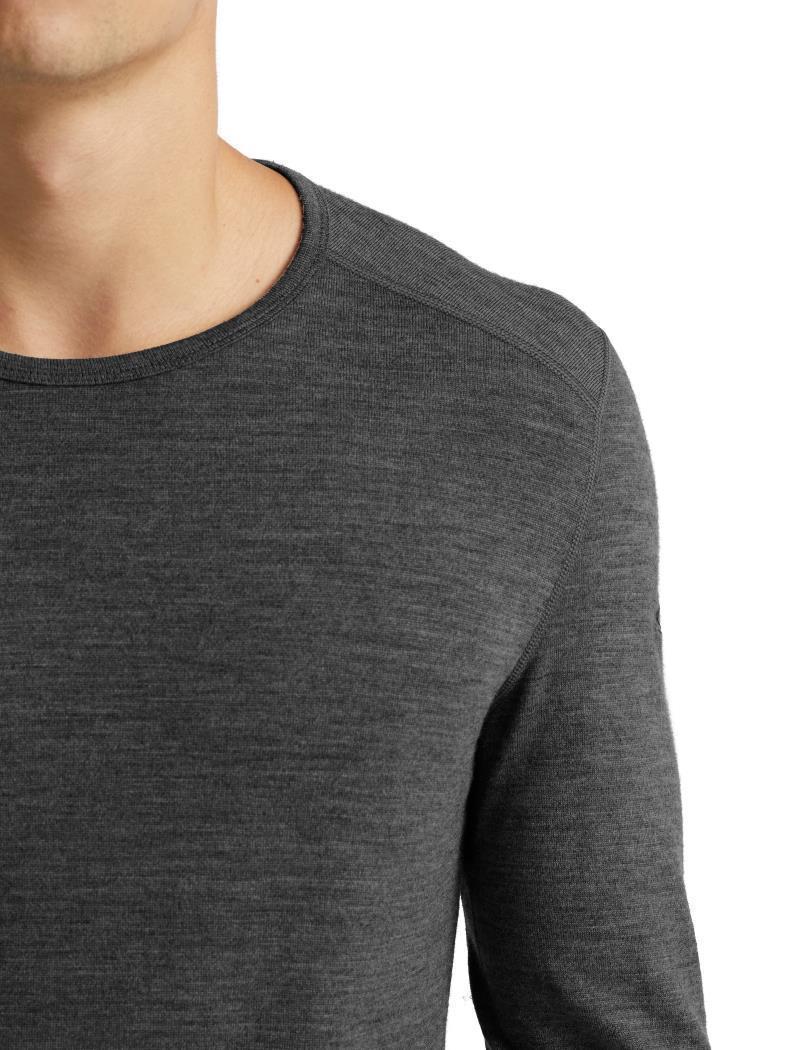 Merino 260 Tech LS Crewe - Mens - gritstone heather 1