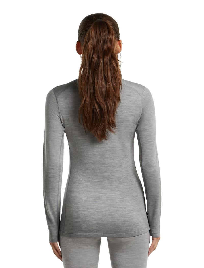 Merino 260 Tech LS Crewe - Womens - metro heather 1