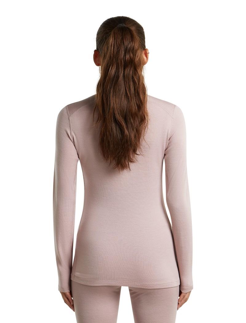 Merino 260 Tech LS Crewe - Womens - pink quartz 1