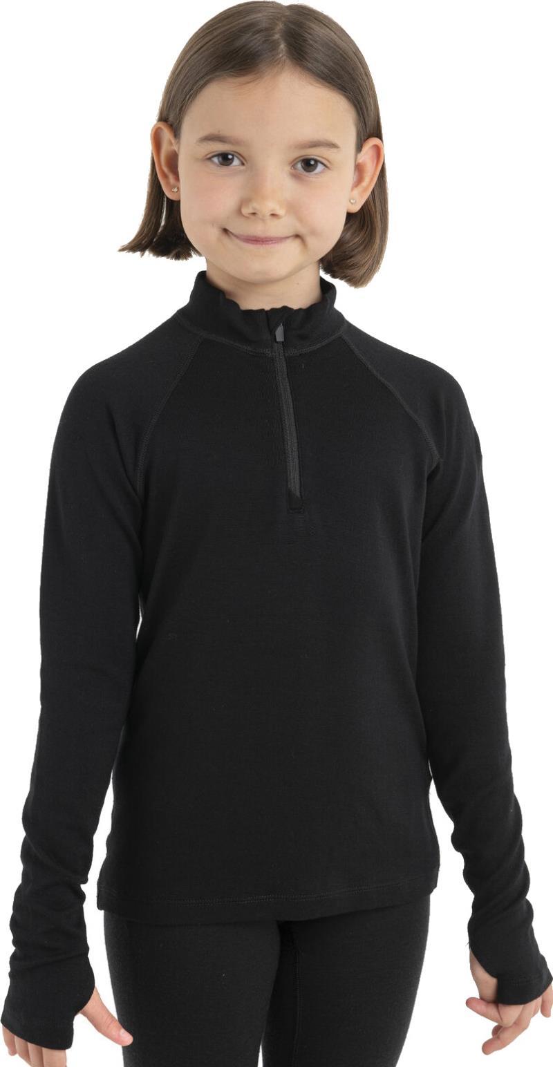 Merino 260 Tech LS Half Zip - Kids - black 1