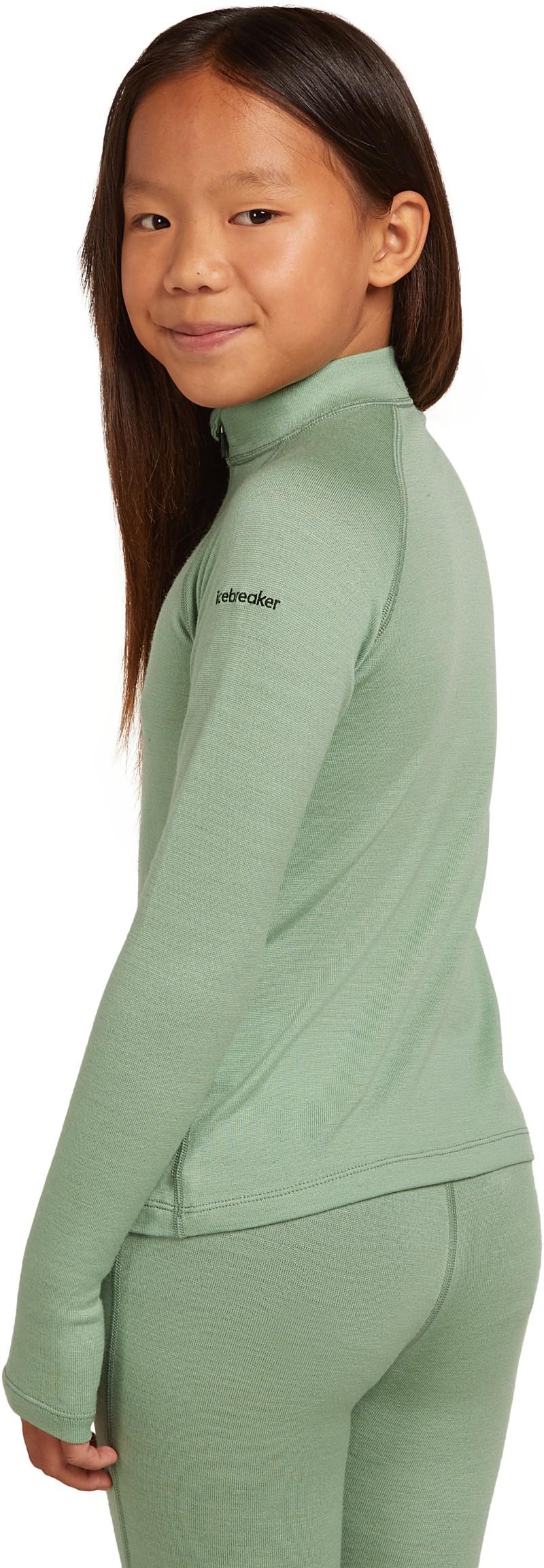 Merino 260 Tech LS Half Zip - Kids - seaglass 1