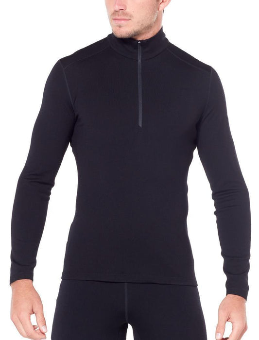 Merino 260 Tech LS Half Zip - Mens - Black 1