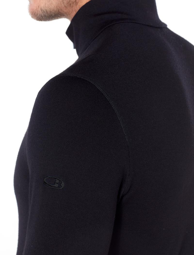 Merino 260 Tech LS Half Zip - Mens - Black 3