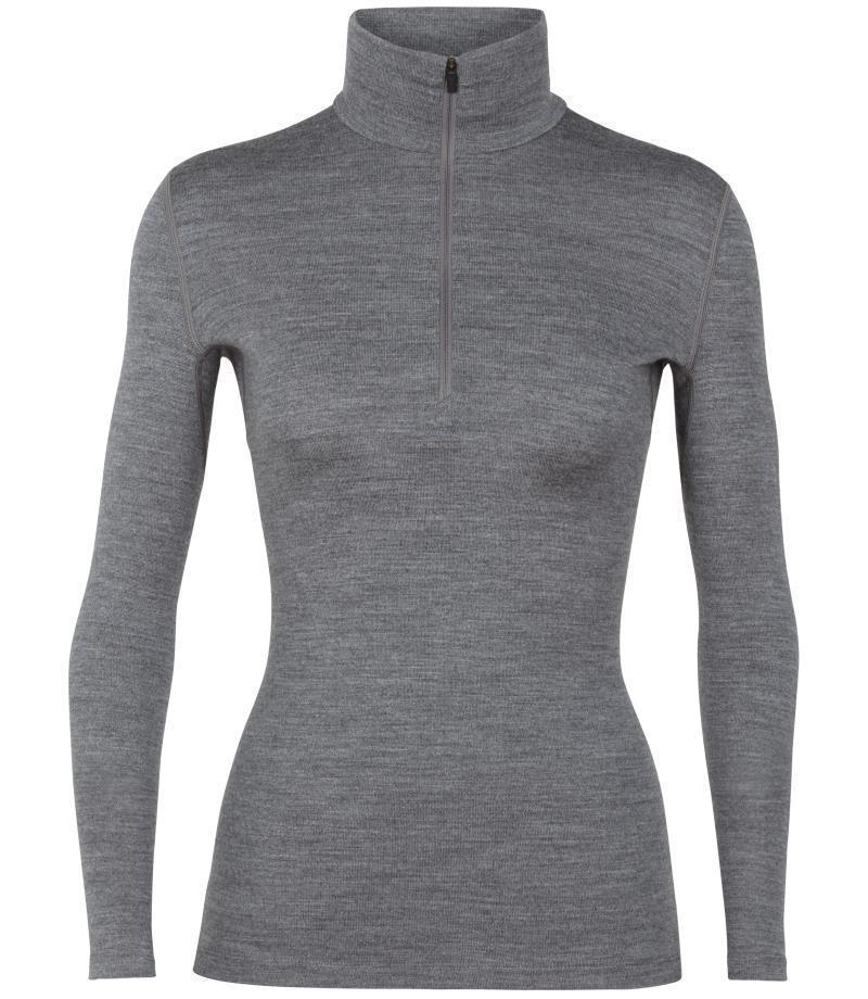 Merino 260 Tech LS Half Zip - Womens - Gritstone Heather 1