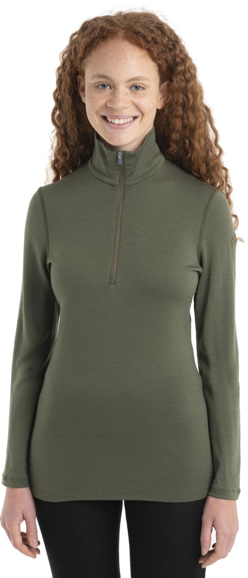 Merino 260 Tech LS Half Zip - Womens - Loden 1