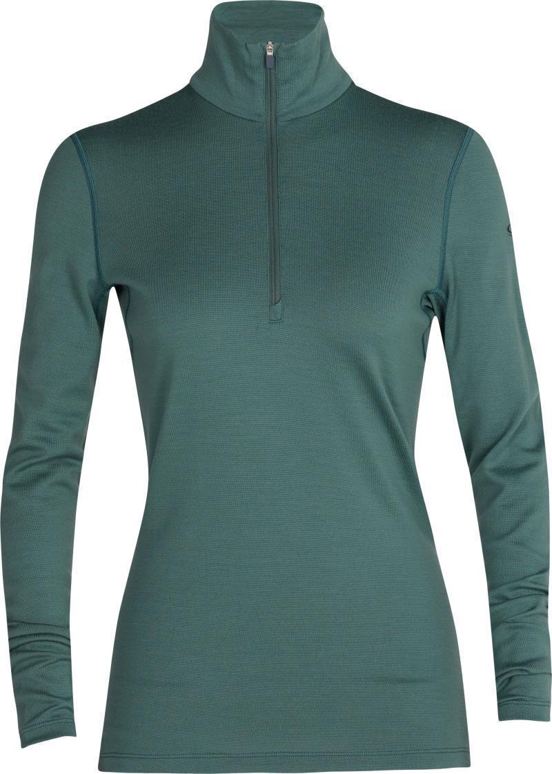 Merino 260 Tech LS Half Zip - Womens - Sage 1