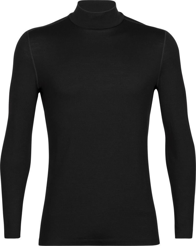 Merino 260 Tech LS Turtleneck - Mens - Black 1