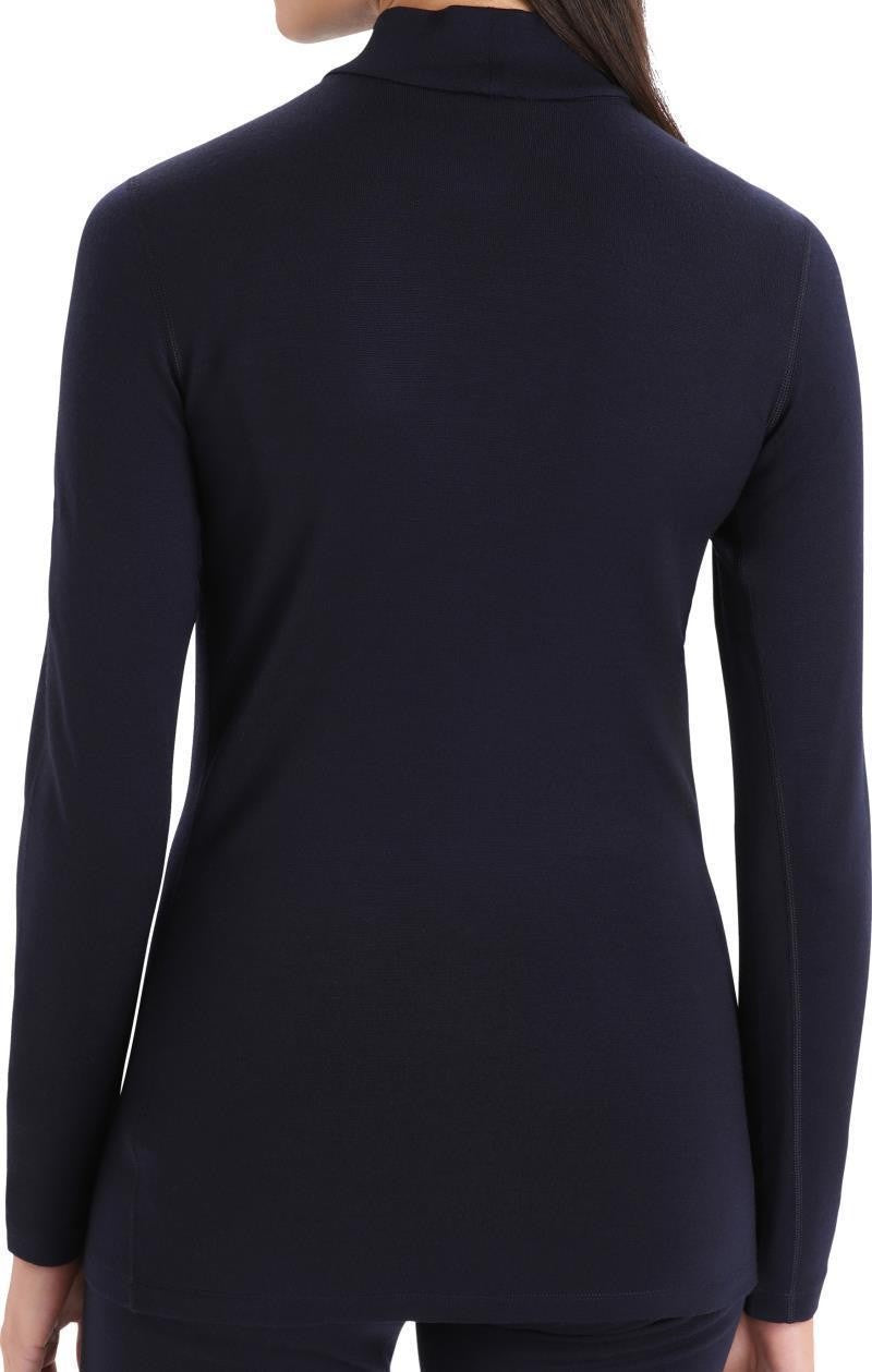 Merino 260 Tech LS Turtleneck - Womens - midnight navy 1