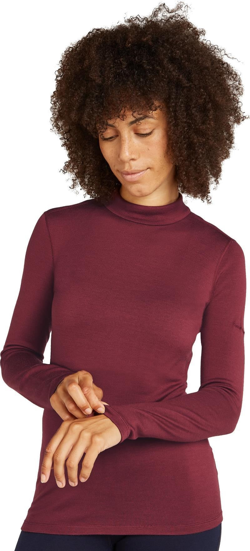 Merino 260 Tech LS Turtleneck - Womens - port 1