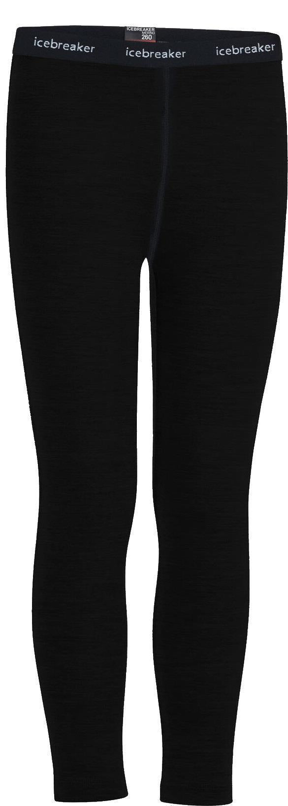 Merino 260 Tech Leggings - Kids - Black 1