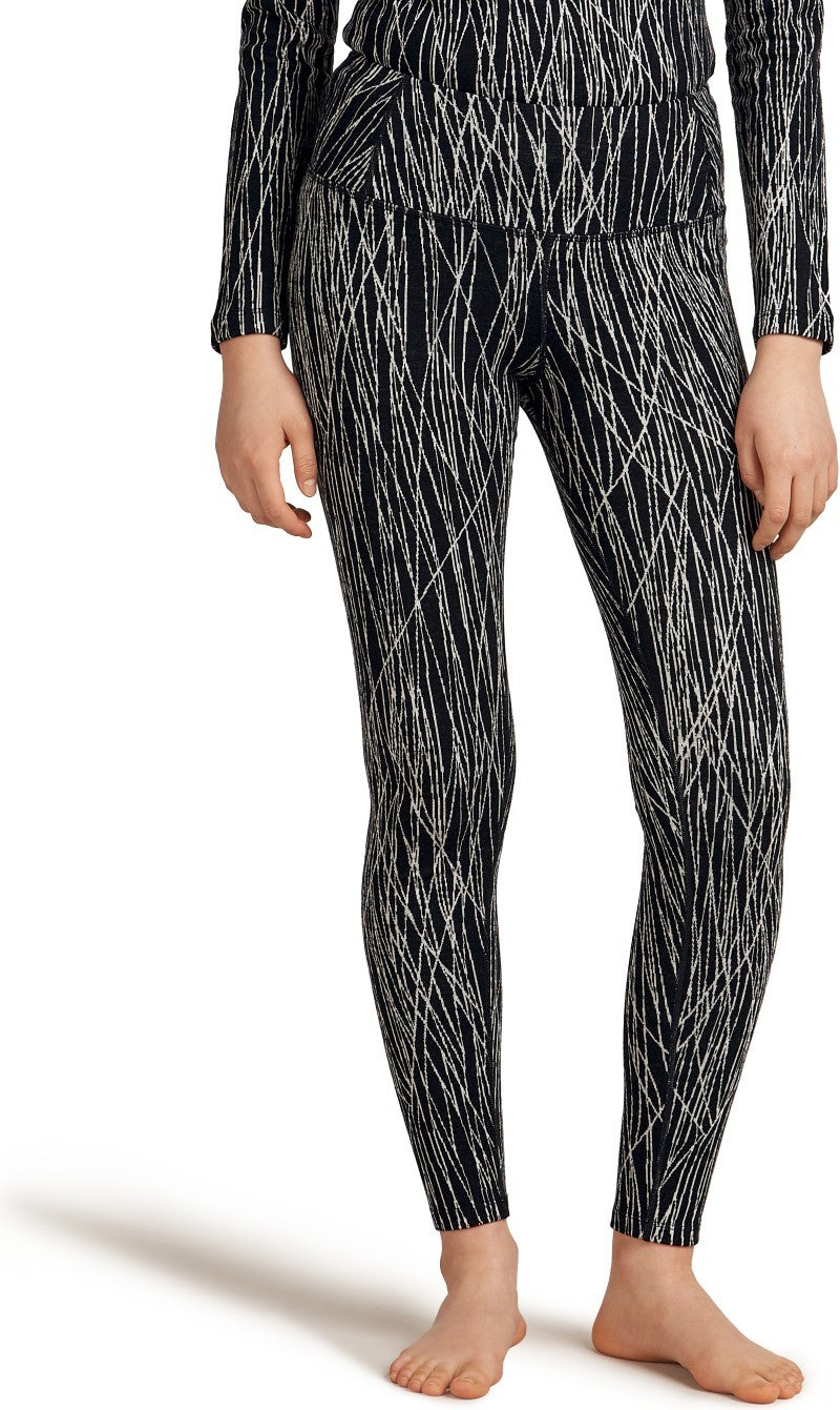 Merino 260 Tech Vertex High Rise Leggings - GRX1 - Womens - black / snow / jacquard 1