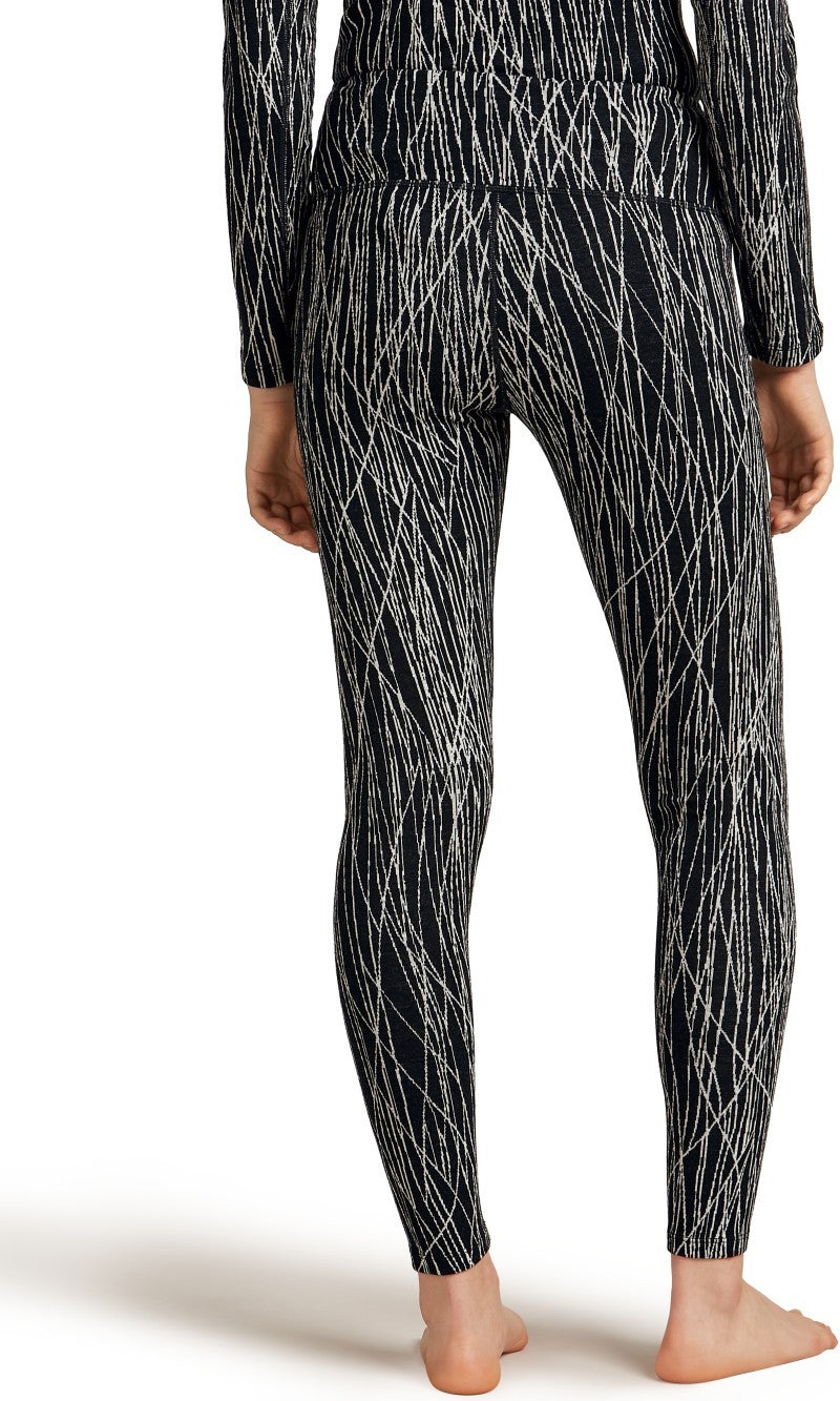 Merino 260 Tech Vertex High Rise Leggings - GRX1 - Womens - black / snow / jacquard 1
