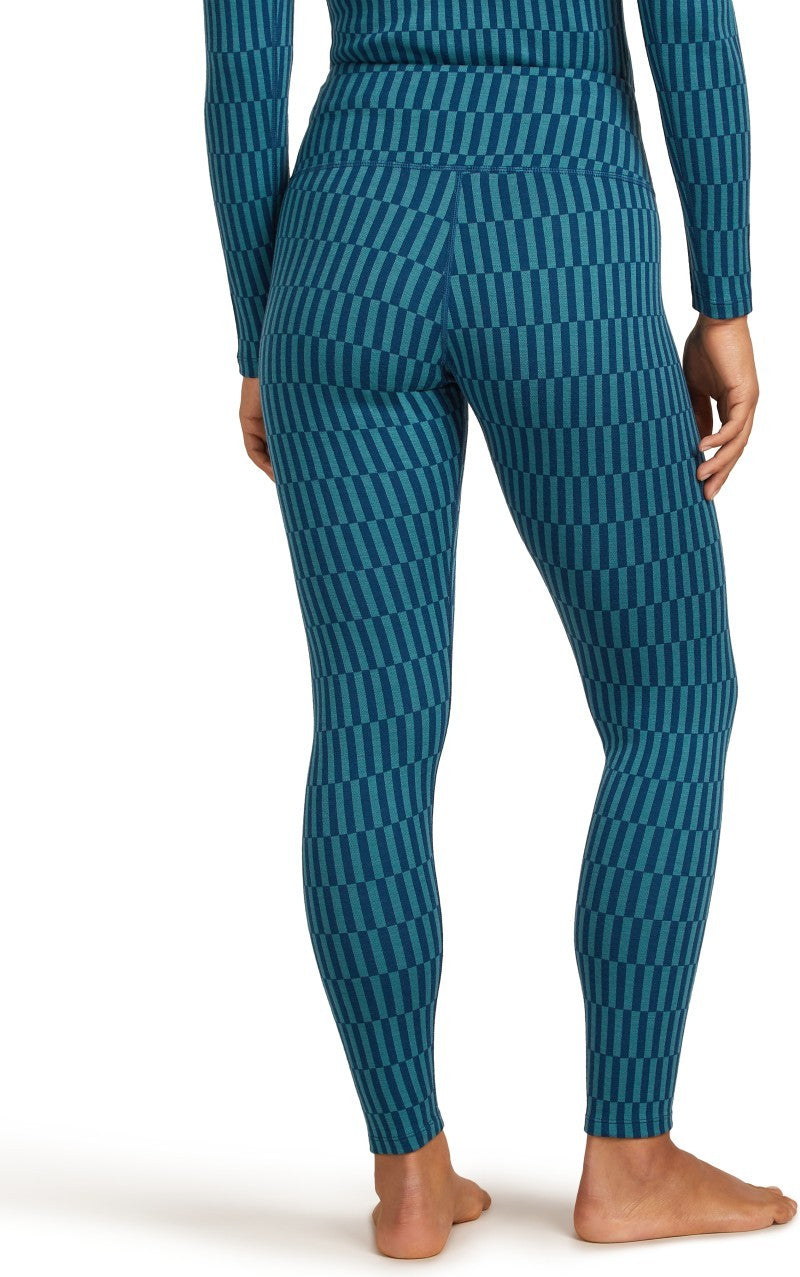 Merino 260 Tech Vertex High Rise Leggings - GRX2 - Womens - topaz / atlantis / jacquard 1