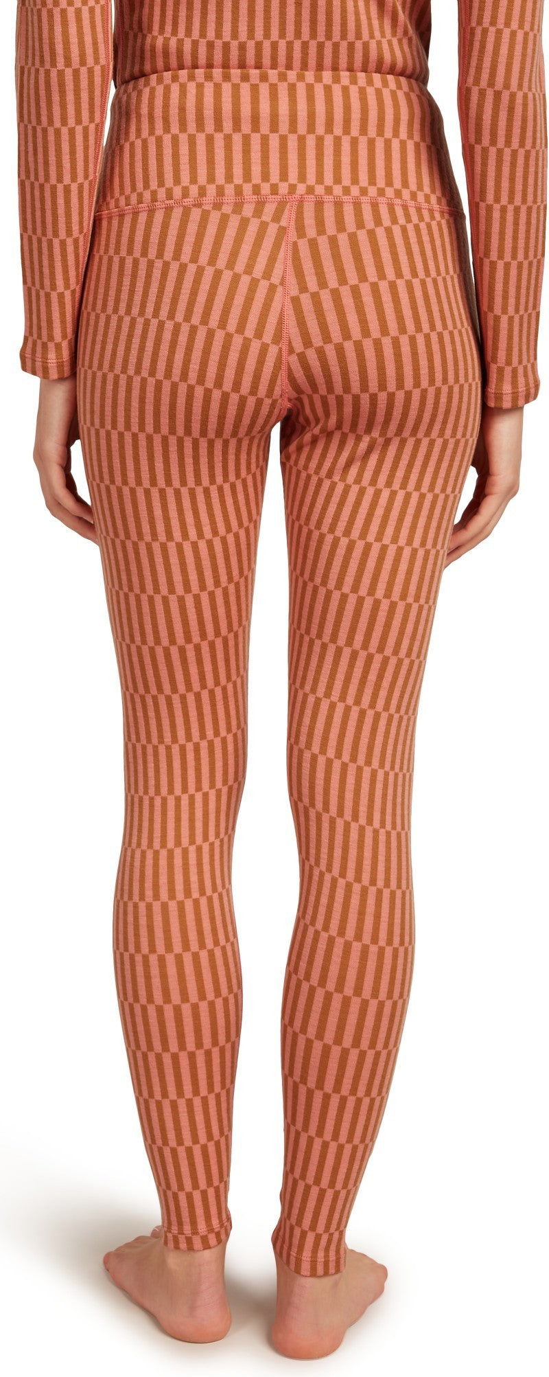 Merino 260 Tech Vertex High Rise Leggings - GRX2 - Womens - trail / acid pink / jacquard 1