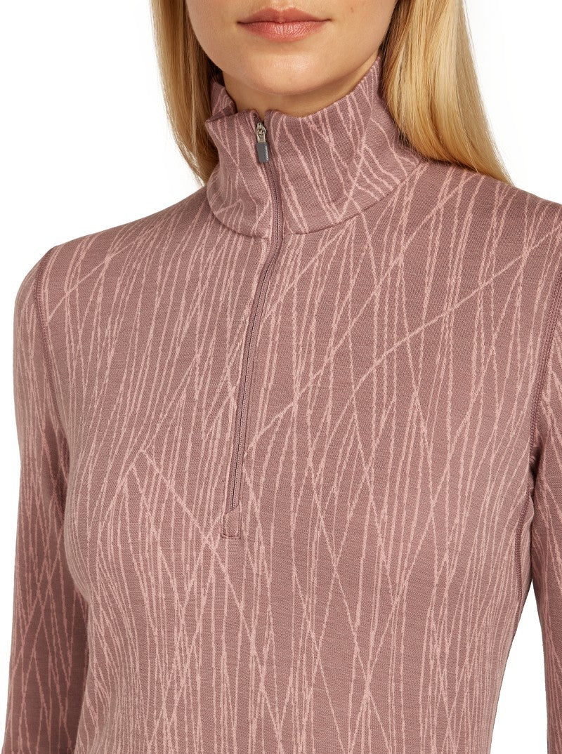 Merino 260 Tech Vertex LS Half Zip - GRX1 - Womens - summit / blush / jacquard 1