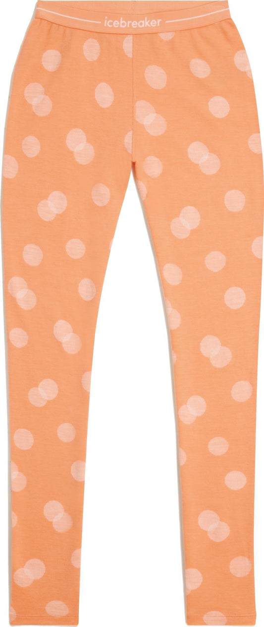 Merino 260 Vertex Leggings - Falling Flakes - Womens - feldspar / snow / jacquard 1